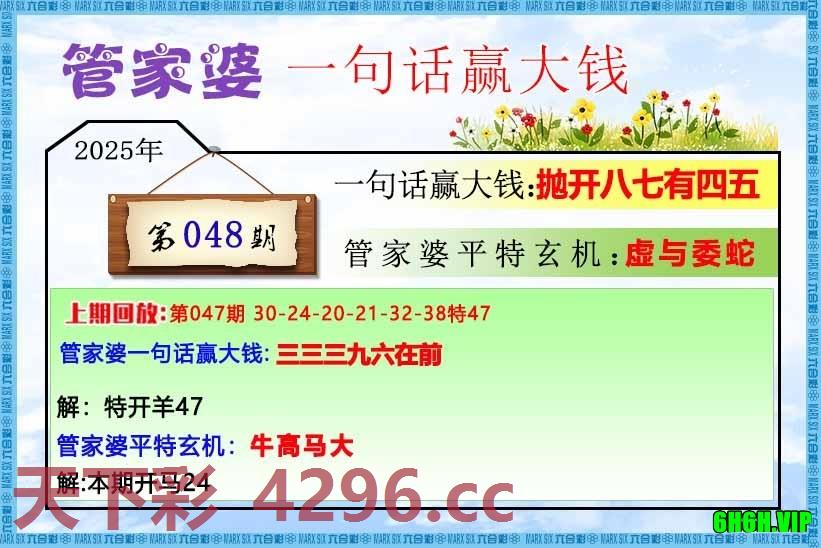 管家婆一句话赢大钱